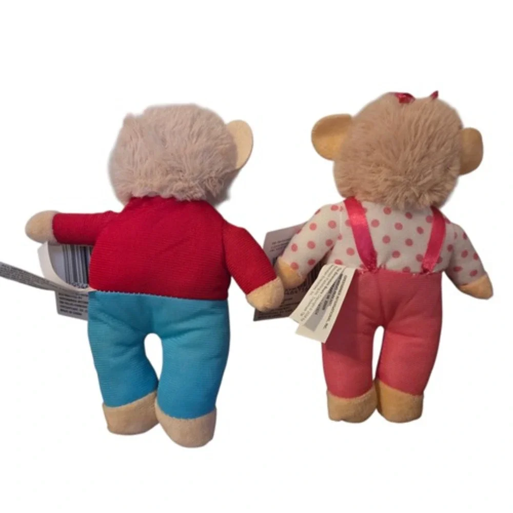 2024 PBS Kids The Berenstain Bears 8 Inch Plush Brother & Sister Bear